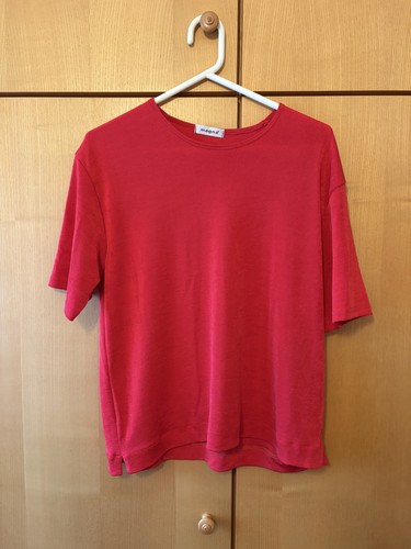 Magna damen shirt rot - rot, kurzarm