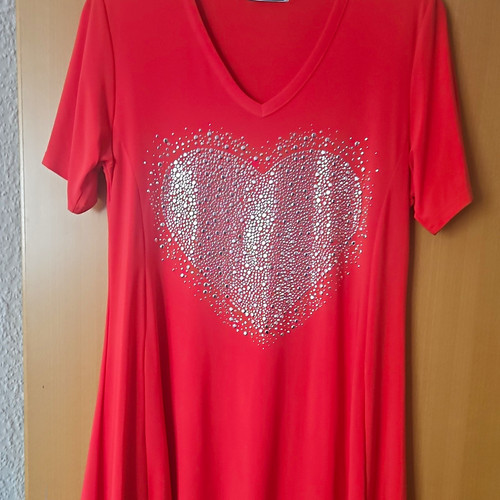 Magna damen shirt - t-shirt, rot