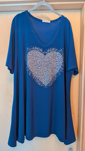 Magna tunika shirt kobalt blau - magna,