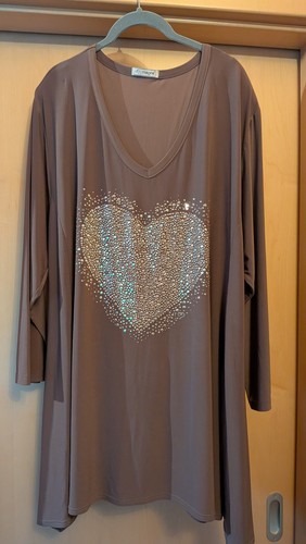 Magna tunika shirt taupe - magna,